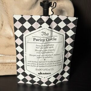 DAVINES THE PURITY CIRCLE Away from pollution hair and scalp mask 50ml / 1.7 oz